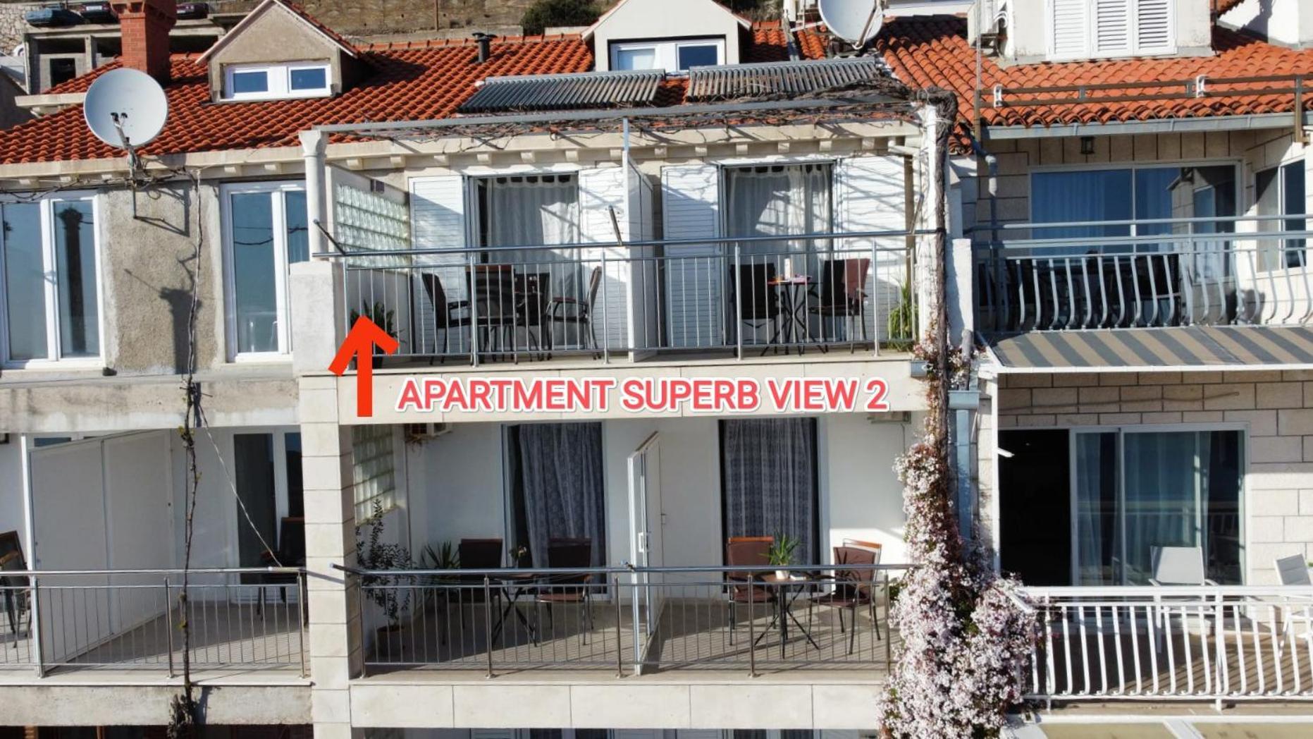 דוברובניק Apartment Superb View 2 מראה חיצוני תמונה